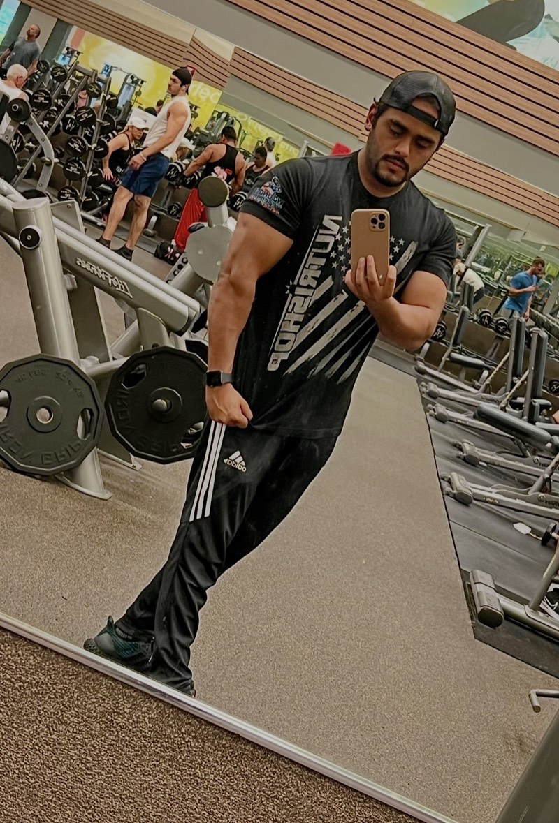 Giancarlos Castellanos before his transformation
